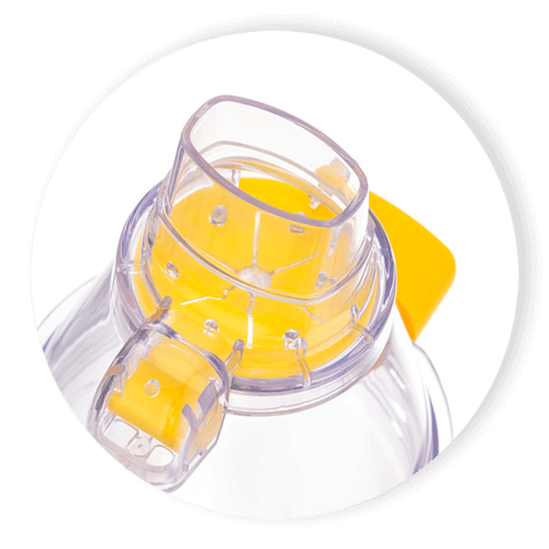 effektive Inhalationskammer für Kinder